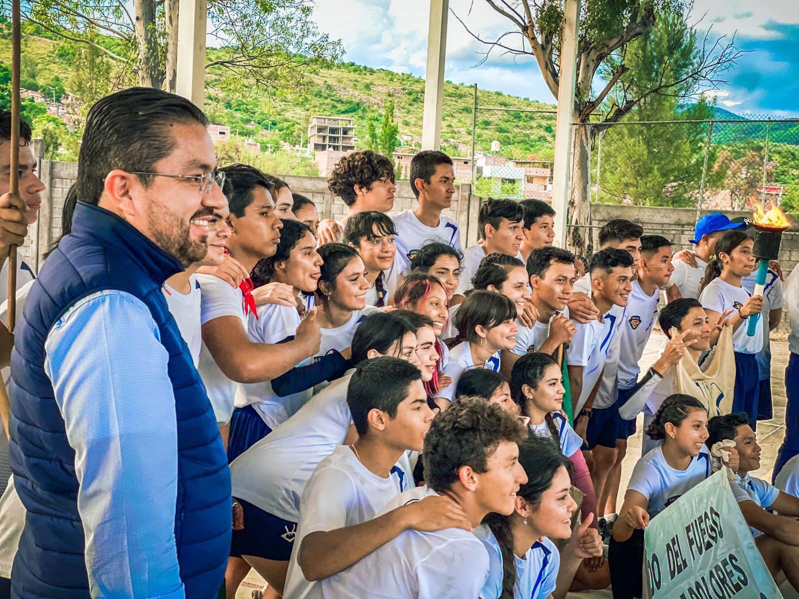 Llega El Fuego Simb Lico A La Enms Prepa P Njamo Penjamotv